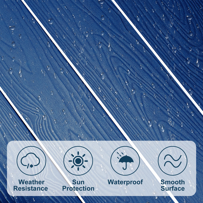 HERACLES Foldable Adirondack Chair With Ottoman & Reviews Wayfair